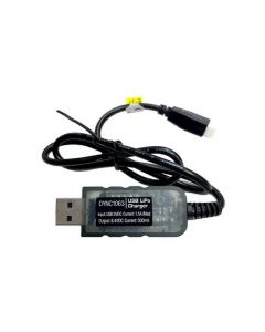 Dynamite DYNC1063  7.4V 2S 500mAh LiPo USB Charger