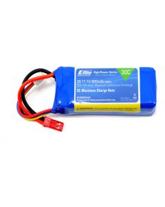 E-Flite EFLB8003SJ30 800mAh 3S 11.1V 30C LiPo Battery (Compatible TW 6600292)