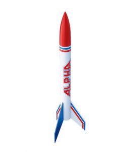 Estes 1225 Alpha Flying Model Rocket Kit - Intermediate