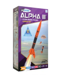 Estes 1427 Alpha III Beginner Model Rocket Launch Set