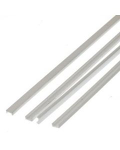 Evergreen 263 Styrene Channel .100" (2.5mm) 4pcs