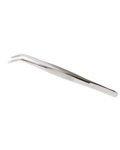 Excel 30410 4.5in STAINLESS CURVED POINT TWEEZER