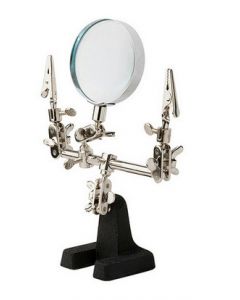 Excel 55675 DOUBLE CLIP EXTRA HANDS w/MAGNIFIER