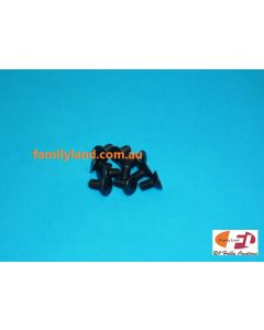 Family Land 3x6mm Flat Head Countersunk Socket Screws (10pcs)