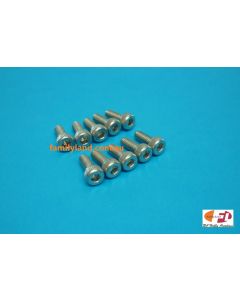 Family Land 4x10mm STAINLESS STEEL SOCKET ALLEN HEAD SCREWS (MARINE) (10pcs)