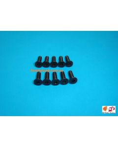 Family Land 4x10mm FLAT HEAD SOCKET SCREWS (10pcs)