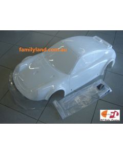 FG 05170-05 White, Trimmed Body-Set Porsche GT3 RSR 1/5 Touring (Clear Spoiler, Clear Front  Head)