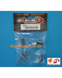 FTX 8246 Aluminium Wheel Hex.w/Pins (2x10) (4) Outback