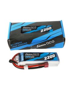 Gens Ace 220060D 3S 2200mAh 11.1V 60C Soft Case LiPo Battery (Deans)