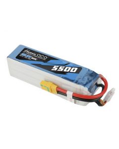 Gens Ace 55006S60X9 Soft Case LiPo Battery 6S 5500mAh 22.2V 60C (XT90-S)