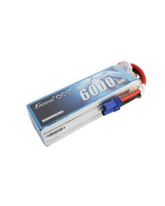 Gens Ace 6000-100C-S 6000mAh 14.8V 100C 4S1P LiPo Battery Pack with EC5 Plug