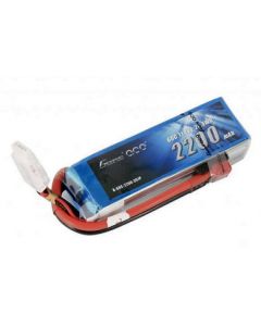 Gens Ace 2200-60C 2200mAh 60C 11.1V Soft Case Battery (Deans Plug)
