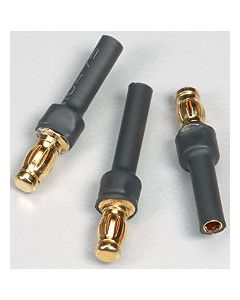 Great Planes M3122 3.5mm Male to 2mm Female Gold Bullet Adapter (3pcs)
