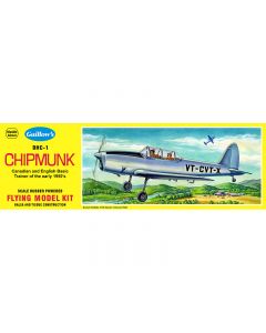 Guillow's 903 D.H. Chipmunk Balsa Flying Kit 1/24