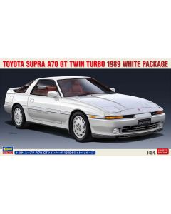 Hasegawa 20504 Toyota Supra A70 GT Twin Turbo 1989 White Package Limited Edition 1/24