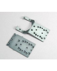 Helion HLNA0281 CHASSIS PLATES, FRONT/REAR (INVICTUS 10MT)