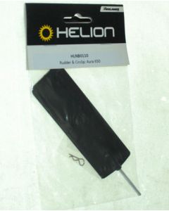 Helion HLNB0110 RUDDER & CIRCLIP: AURA 650