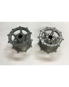 Heng Long 3888A-045 Metal Drive Wheel Set King Tiger (pr) (Sprocket Driver)