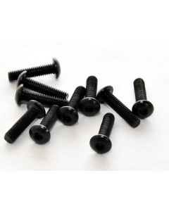 Hobao 33312T Hex Socket Button Head Tapping Screw 3x12mm (10pcs)