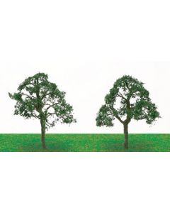 Hornby R8908 Live Oak Trees 75mm x2