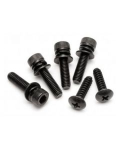 HPI 15433 FLYWHEEL COVER SCREW SET (Fuelie Engine)