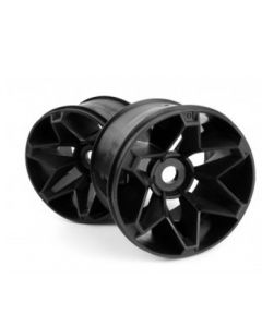 HPI 160147 Havok Wheel Black (3.8inx71mm/2pcs) 1/8