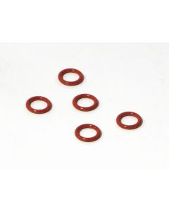 HPI 6823 SILICONE O-RING 4.5x6.6mm (RED/5pcs)