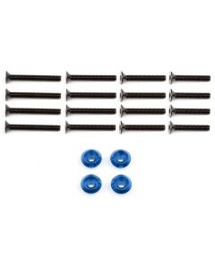 HPI 86989 WHEEL WASHER (BLUE/4pcs) 