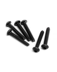 HPI 94357 TP. BUTTON HEAD SCREW M3x18mm (6pcs)