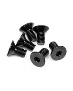 HPI 94727 FLAT HEAD SCREW M5x10mm (HEX SOCKET/6pcs)