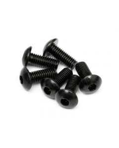 HPI 94754 BUTTON HEAD SCREW M5x12mm (HEX SOCKET/6pcs)