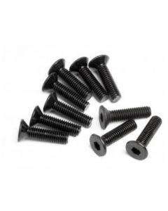 HPI Z084 FLAT HEAD SCREW M3x12mm (HEX SOCKET/10pcs)