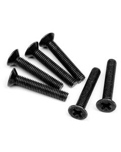 HPI Z530 FLAT HEAD SCREW M3x18mm (6pcs)