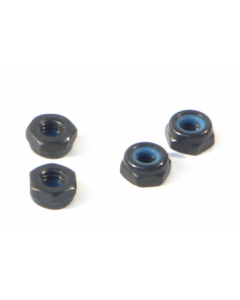 HPI Z676 LOCK NUT M3 THIN TYPE (4pcs)