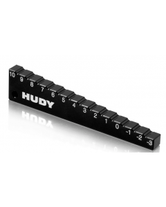 Hudy 107712 Chassis Droop Gauge -3 to 10 mm for 1/10 (10 mm)