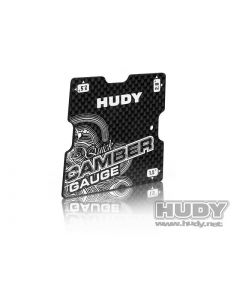 Hudy 107750 Quick Camber Gauge for 1/10 Touring 1.5°, 2°, 2.5°