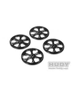 Hudy 109370 Alu Set-up Wheel for 1/10 Touring Cars (4)