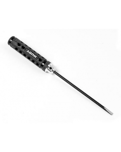 Hudy 154065 Limited Edition - Long Slotted Screwdriver #4.0mm for Engine Adjustment