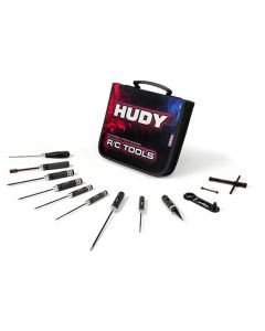 Hudy 190002 Set Of Tools + Carrying Bag - for Nitro Touring Cars