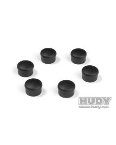 Hudy 195062-K Cap for 22mm Handle - Black (6)