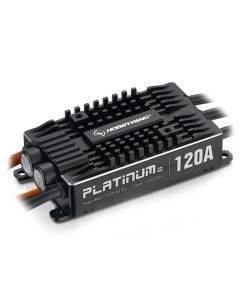 Hobbywing 30203401 Platinum 120A V4 ESC 3-6S for Helicopters, Airplanes