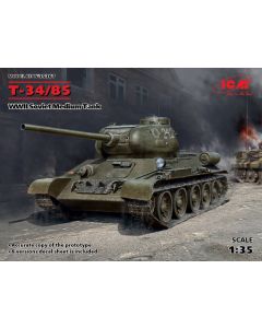 ICM 35367 T-34-85 WWII Soviet Medium Tank 1/35