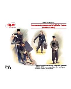 ICM 35614 German Armoured Vehicle Crew (1941-1942) 1/35