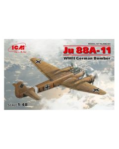 ICM 48235 Ju 88A-11, WWII German Bomber Plastic Model Kit 1/48