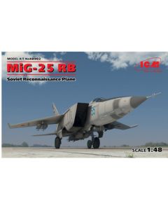 ICM 48902 MiG-25 RB Soviet Reconnaissance Plane Plastic Model Kit 1/48