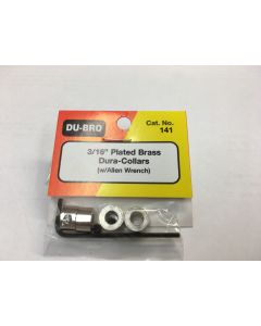 Du-Bro 141 DURA-COLLARS 3/16" 4.76mm (4pcs)
