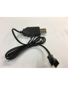 HUINA 1577-USB NIMH CHARGER USB TO SM BLACK CONNECTOR SUIT 1577