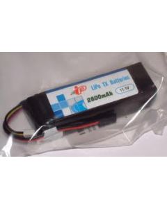 Intellet 2800-3s-w1 Lipo battery 2800mah/transmitter  w/JST plug