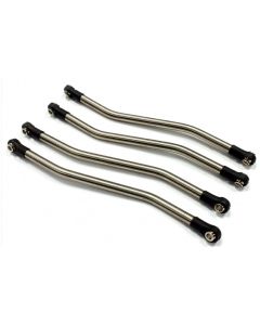 Integy C25067 BILLET MACHINED TITANIUM ALLOY LOWER LINKAGES 126-128mm for AXIAL 1/10 WRAITH 