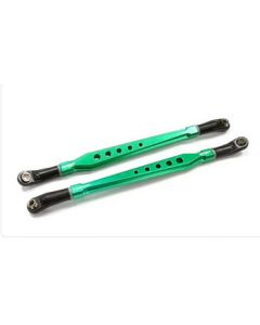 Integy 25256GREEN 128mm-131mm Type Suspension Links w/ Angled Rod Ends for SCX-10 & Other Crawlers